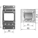 SUPPORTO PER GUIDA-CINGHIA